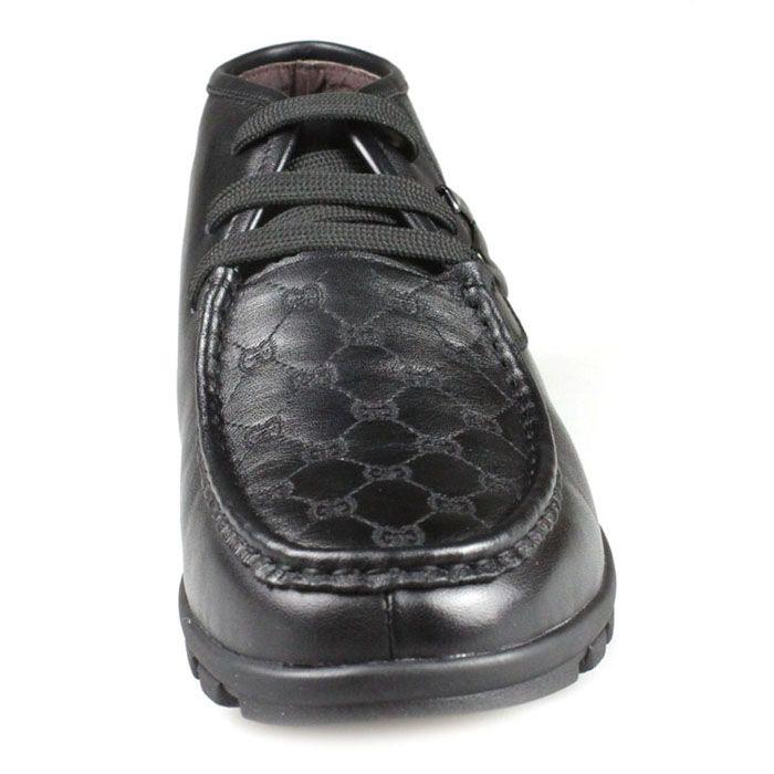 豪路 冬季新款时尚休闲头层牛皮软底软面男棉