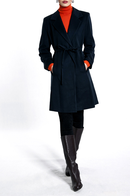 白领网络款 WHITE COLLAR 纯羊绒大衣 QC9