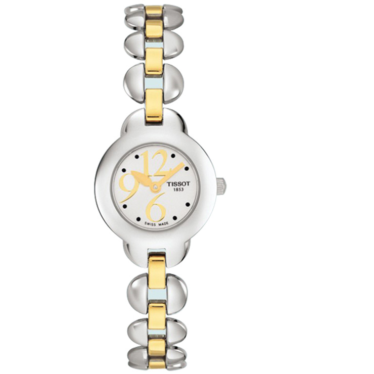 天梭 TISSOT 时尚系列石英女士手表 T01.2.18