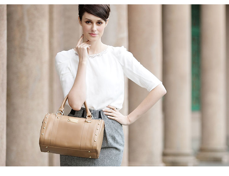 麦包包哈森Harson暮光之城系列牛皮手提斜挎