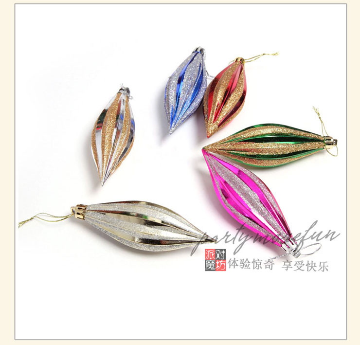 派对魔坊 圣诞树装饰品挂件 摆件 圣诞树 坚果