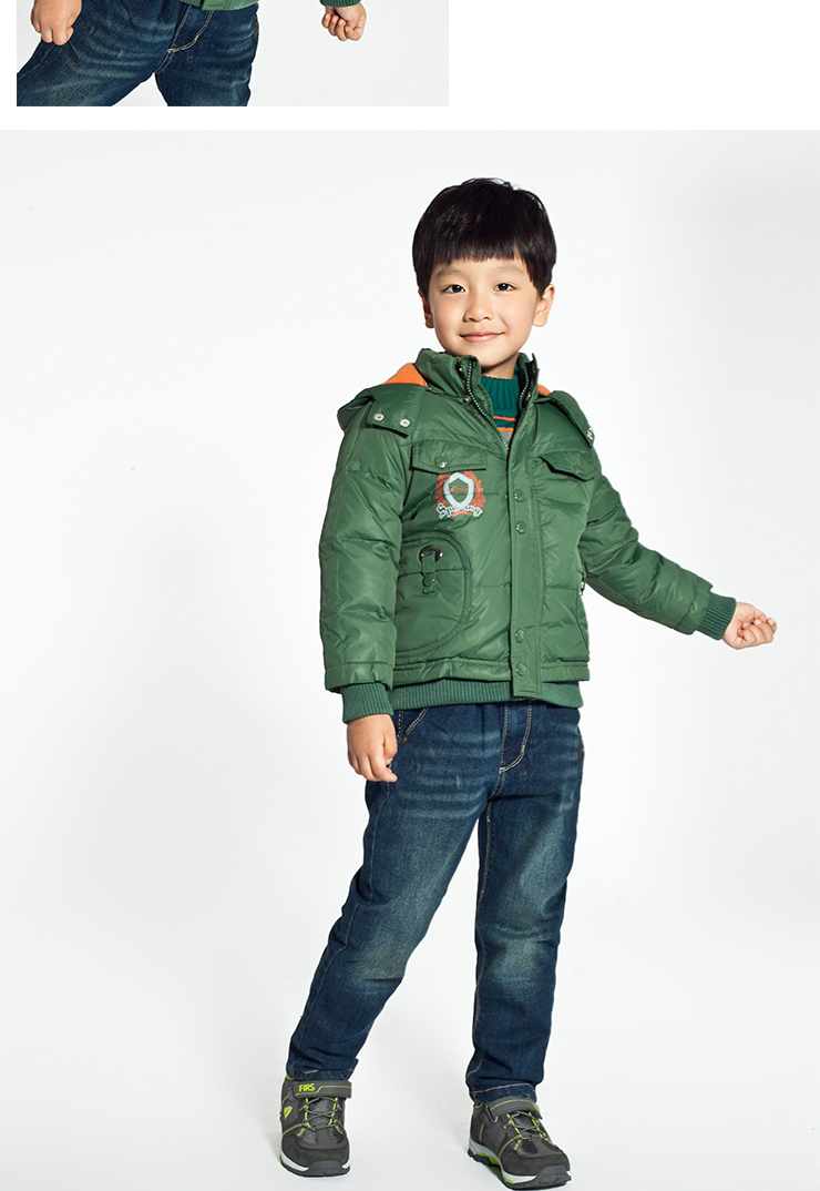 童装FIRSkids 2012冬装新款男童女童羽绒服F