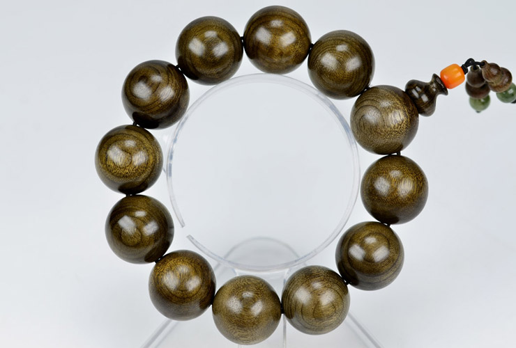 鸿木斋 金丝楠手串 金丝楠木手串 金丝楠阴沉乌