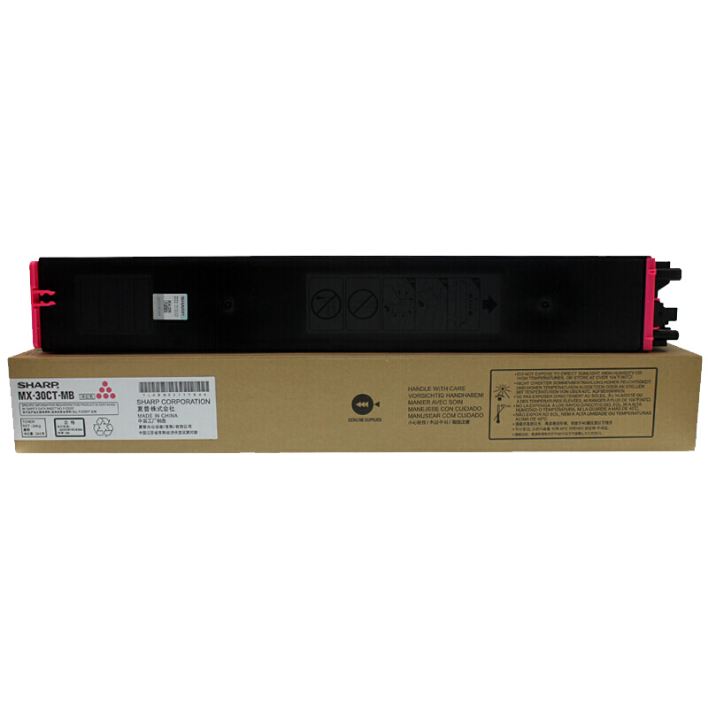 夏普（SHARP）MX-30CT MB 原装红色墨粉盒（适用MX-C3081/C3581/4081机型）约12000页