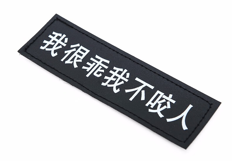 hoopet宠物狗狗胸背带字帖小型中大型犬防爆冲胸背魔术贴宠物用品帅到