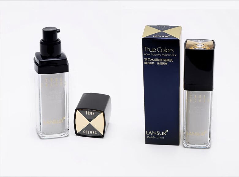 兰瑟（LANSUR）防晒隔离霜遮瑕三合一 美白提亮SPF15+++ 本色隔离霜30ml【美白防晒】