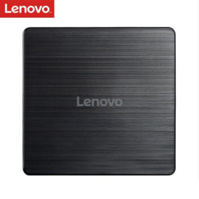 联想(Lenovo)GP70N 8倍速 USB2.0 外置光驱 外置DVD刻录机 移动光驱 黑色