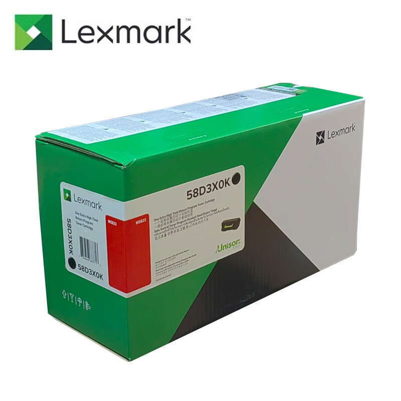 LEXMARK利盟（Lexmark）58D3X0K粉盒原装 适用 MS823银行回单专用墨粉盒