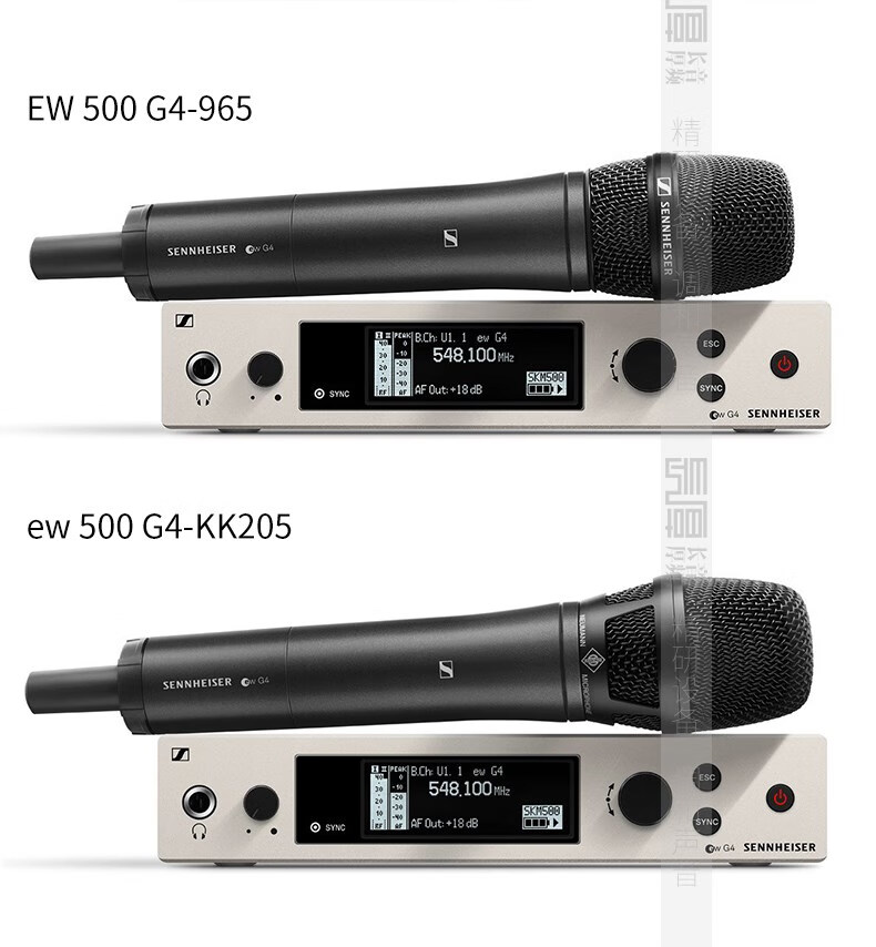 sennheiser 森海塞尔 ew500g4 935 945 965 kk205 无线话筒麦克风 ew