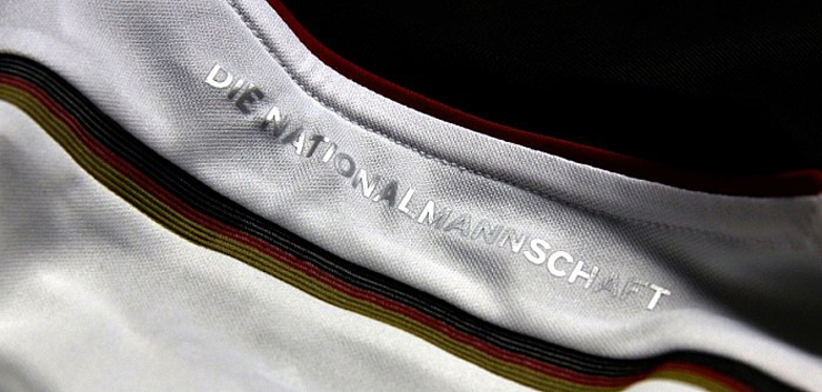 达斯 世界杯FIFA比赛服德国队主场足球球服 G