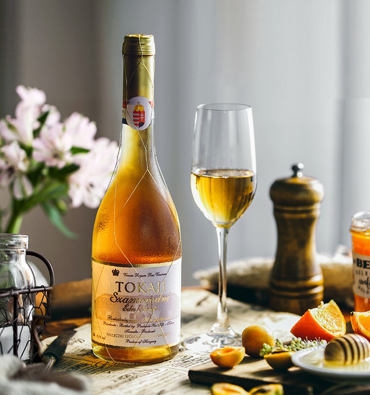 匈牙利进口 PAULCAKI 保罗酒庄 萨摩罗德尼 贵腐甜白葡萄酒 500ml*4瓶 双重优惠折后￥240