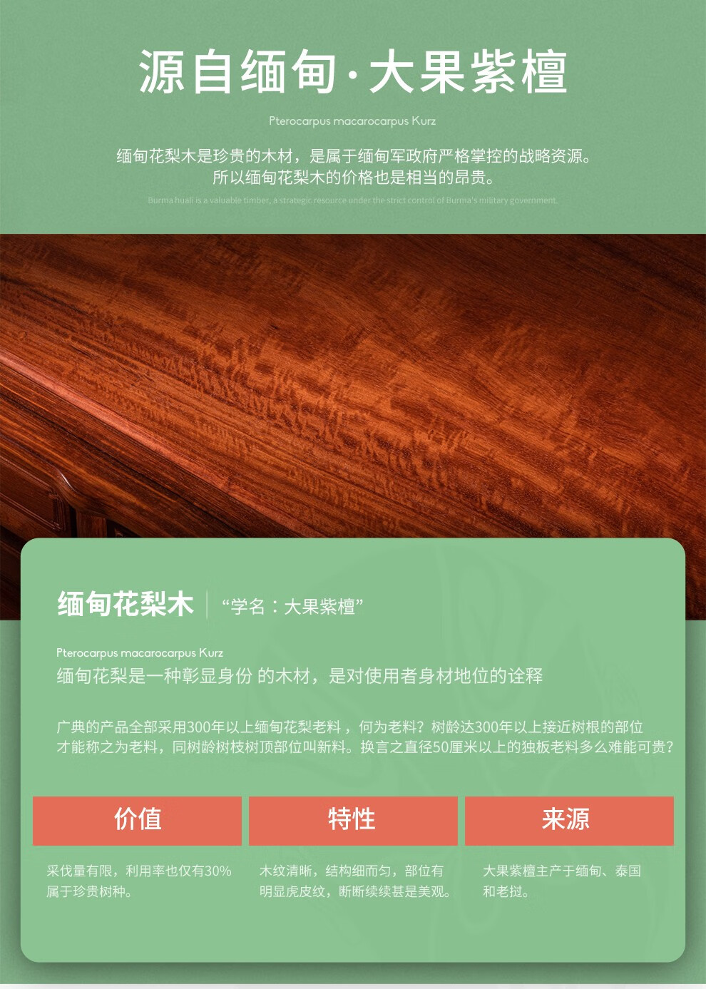 广典红木家具缅甸花梨（学名：大果紫檀）实木电动麻将桌椅组合 全自动麻将 餐台两用 中式原木色 麻将桌+4椅配麻将机