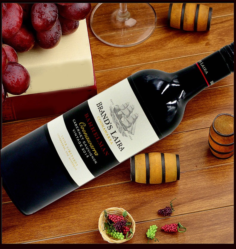 澳洲进口2014莱拉酒庄赤霞珠干红葡萄酒 750