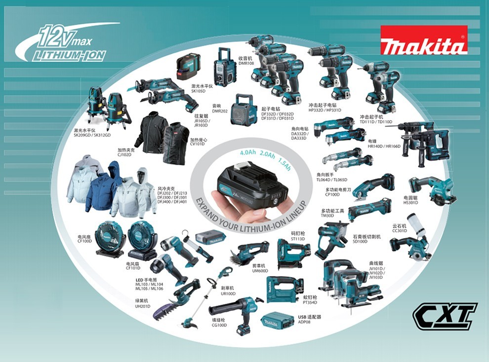 牧田makita电锤冲击钻锤钻m8701家用三功能轻型电镐混凝土26mm多功能