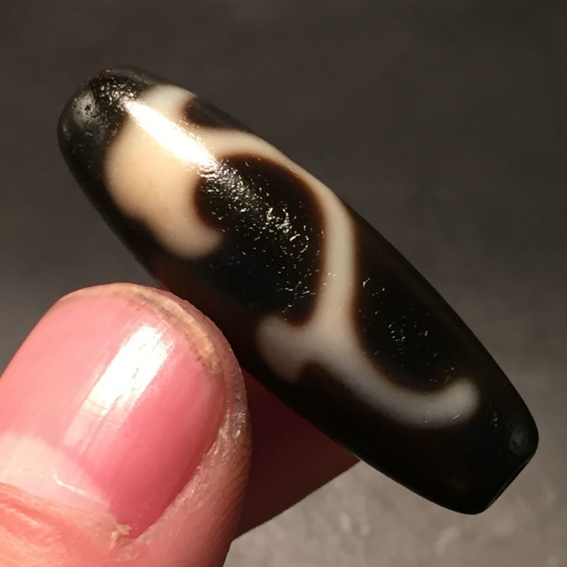 精品推荐天然西藏老天珠项链页岩药师九眼至纯玉髓吊坠真品男女款送