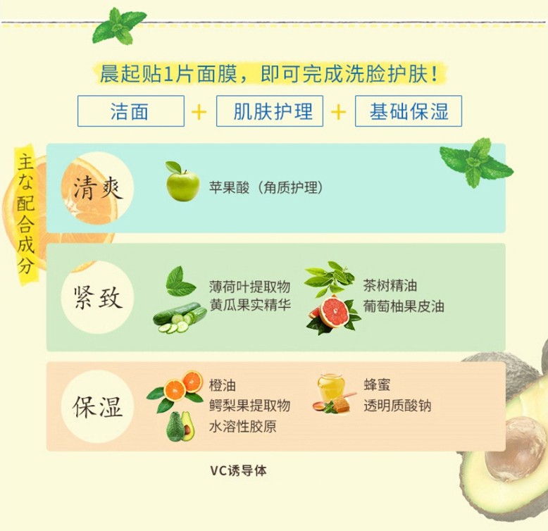 Saborino日本原装进口 早安晚安面膜 免洗醒肤保湿补水大容量妆前面膜 【早安】高保湿款 28片