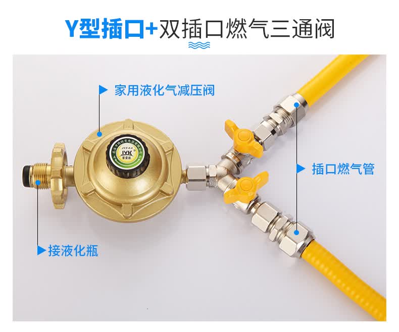 家奕凯(jyk)液化气减压阀煤气罐减压阀家用煤气灶调压
