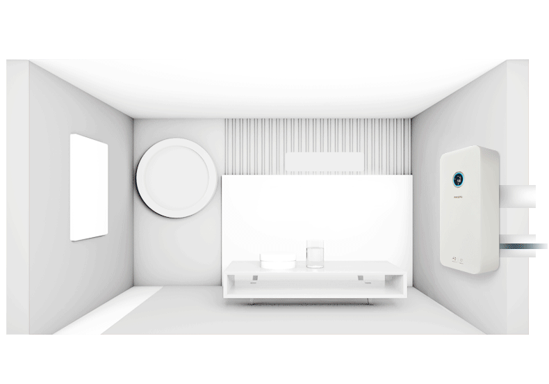 飞利浦philips新风系统家用壁挂式双向流全热交换器新风机换气除甲醛