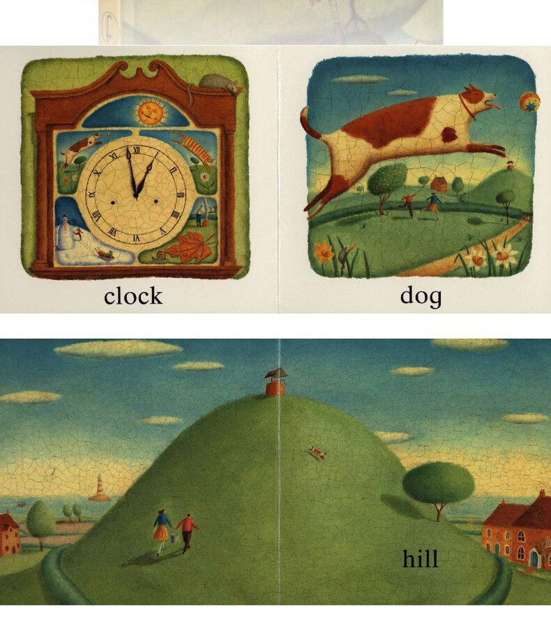 alison jays first words 碎蛋壳画家 让想象飞 字的故事 纸板书