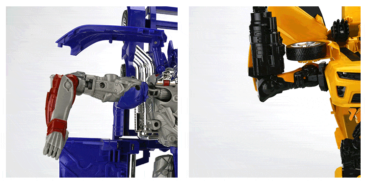 玩具儿童男孩生日礼物圣诞节礼物 擎天柱 白蜂战警(优质塑料质量好)