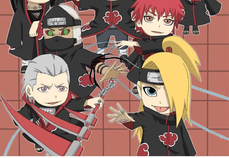 晓组织连体睡的衣火影忍者动漫周边披风红云cos服男宇