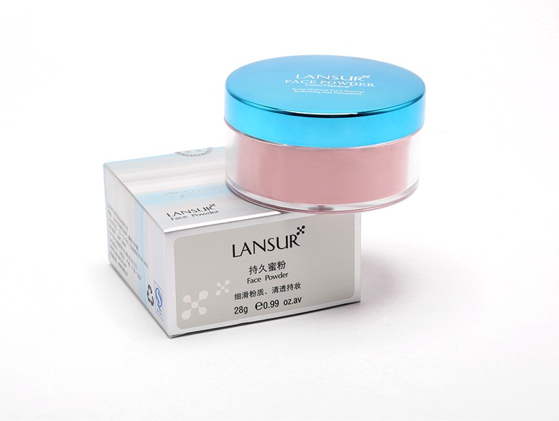 兰瑟（LANSUR）散粉定妆持久控油遮瑕修容24g官方的旗舰自店 03樱花粉