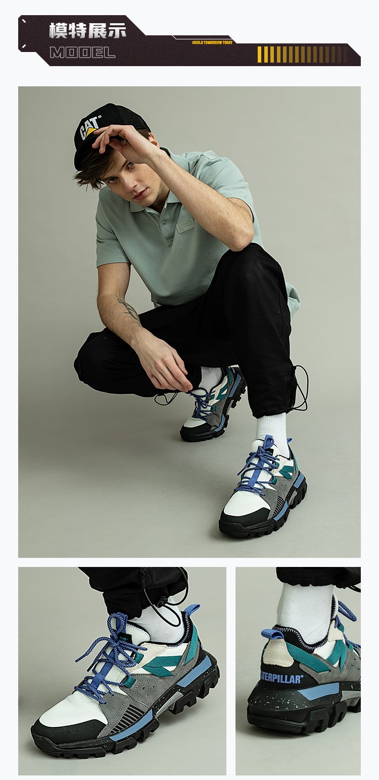 CAT 卡特 Re-Powered月球车系列 Intruder 中性老爹鞋 P724528 Plus会员折后￥280/双