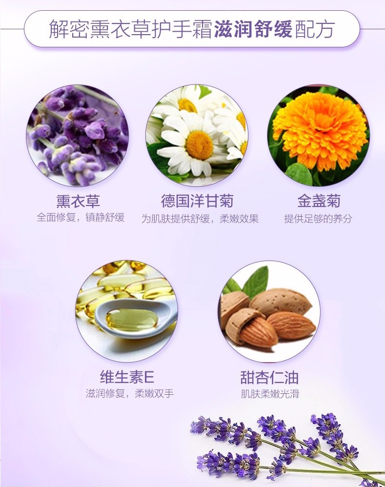 贺本清（Herbacin）送女老师中秋节礼物护手霜小甘菊秋滋润保湿补水手足防裂干礼盒 经典款礼盒（3件套）