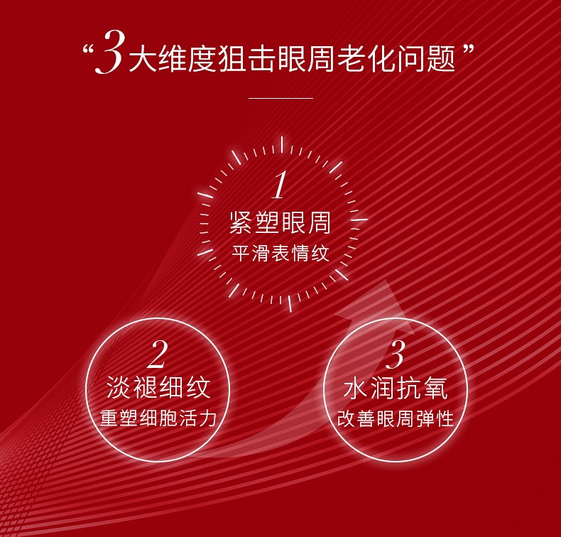 蛇毒眼膜（Spa treatment） HAS红盒款紧致淡细纹淡化眼袋淡化黑眼圈眼贴亢老眼膜补水 红色升级版淡化细纹60枚/盒