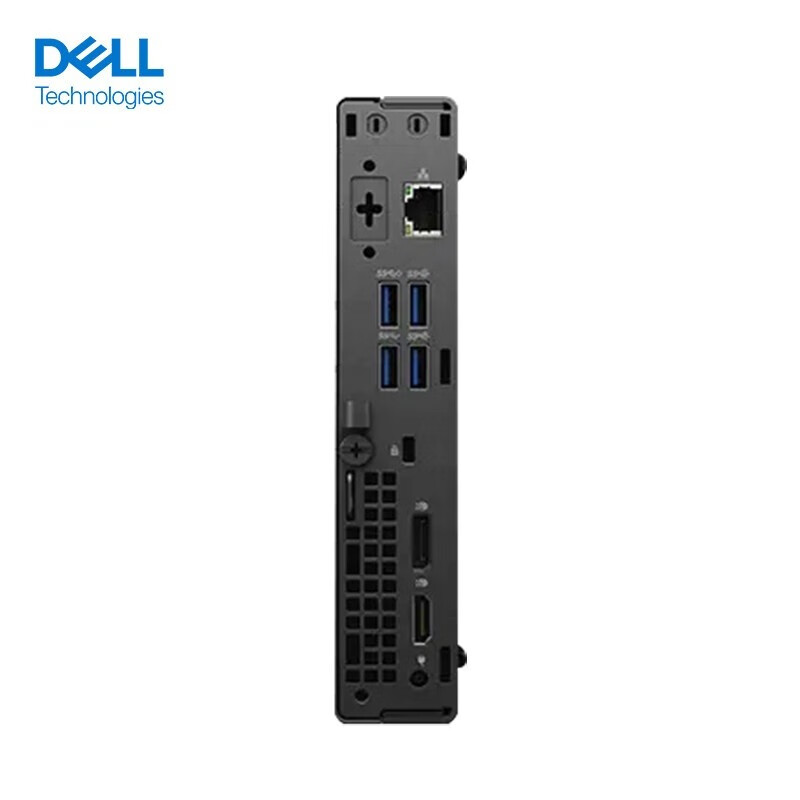 戴尔（DELL） 3000MFF 微型台式电脑迷你小主机 商用办公 单主机 G7400T 8G 256G固态 标配