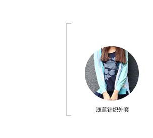 所在 2015早春新品 百搭圆领印花修身针织背心吊带 女53140188 蓝色 M