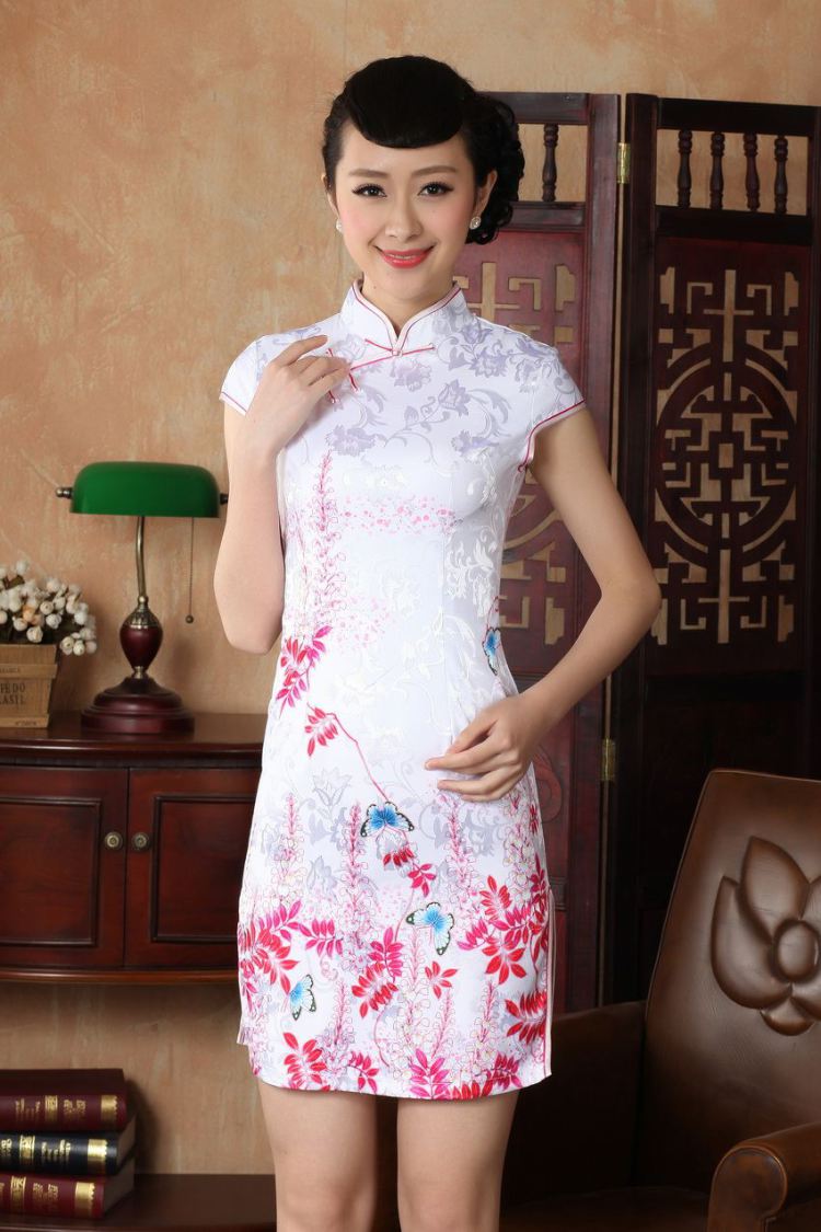 Nigeria, the new summer elegance Chinese qipao Chinese graphics thin short cheongsam D 0222 XXL pictures, price, brand platters! Elections are good character, the national distribution, so why buy now enjoy more preferential! Health