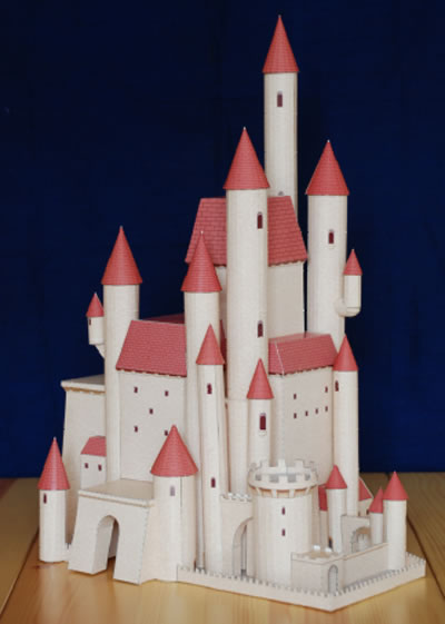迪士尼公主全真立体城堡手工书-白雪公主的甜美城堡
