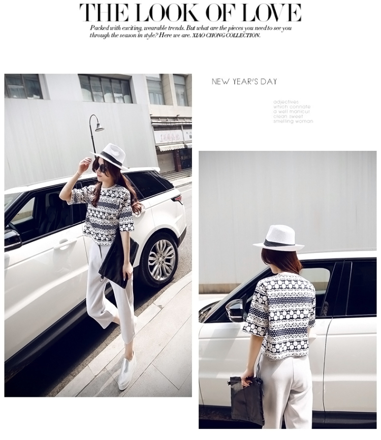 Yi Li Xuan 2015 spring and summer new stylish package short T-shirt half sleeve shirt casual pants two sets of picture color XL pictures, price, brand platters! Elections are good character, the national distribution, so why buy now enjoy more preferential! Health