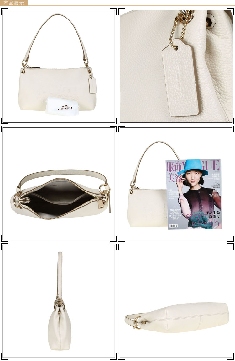 Coach Embossed 斜挎包#