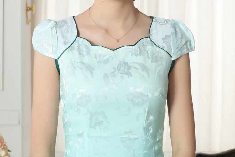 The broadband lady stylish jacquard cotton cultivating short cheongsam dress new improved cheongsam dress picture color 2 XL pictures, price, brand platters! Elections are good character, the national distribution, so why buy now enjoy more preferential! Health