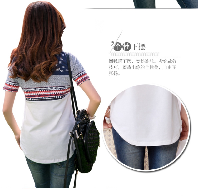 Road Angel, 2015 summer wear loose female T pension-neck half sleeve larger clothing cotton simple T-shirt white 3XL pictures, price, brand platters! Elections are good character, the national distribution, so why buy now enjoy more preferential! Health