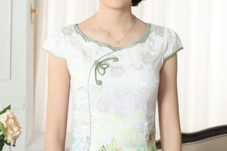 The broadband new summer elegance Chinese qipao improved graphics thin short cheongsam picture color 2 XL pictures, price, brand platters! Elections are good character, the national distribution, so why buy now enjoy more preferential! Health