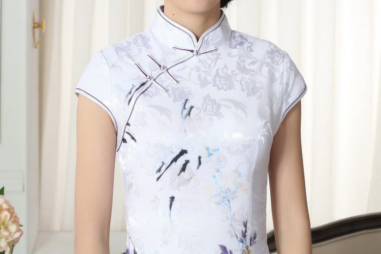 Nigeria, the new summer elegance Chinese qipao Chinese graphics thin short cheongsam picture color XXL pictures, price, brand platters! Elections are good character, the national distribution, so why buy now enjoy more preferential! Health