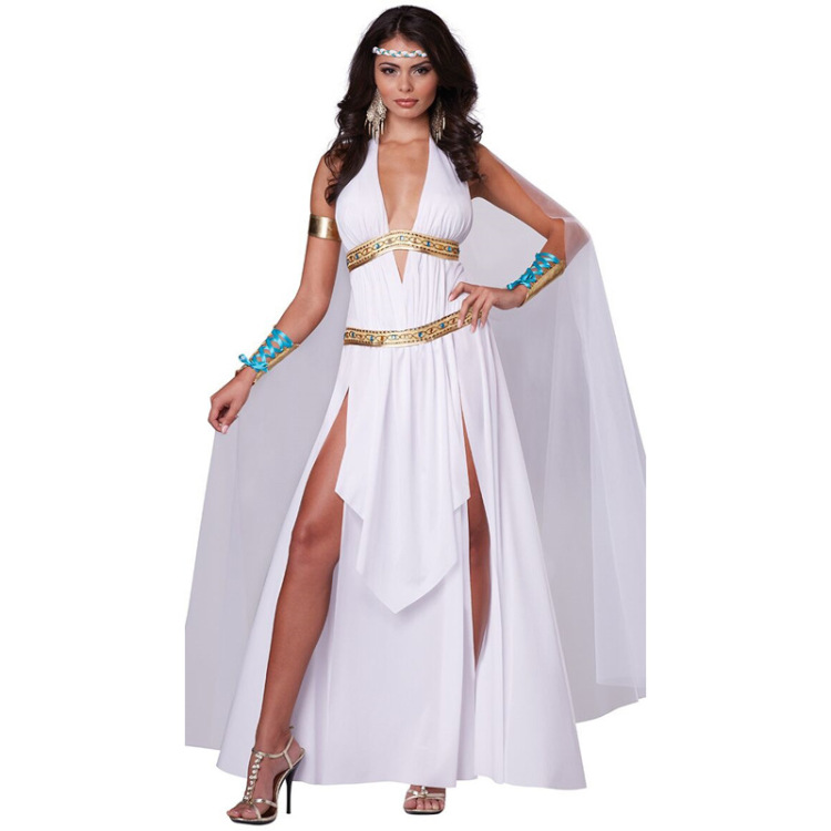 时尚性感新潮 气质 万圣节服装古埃及皇后服复古宫廷装希腊女神服欧美