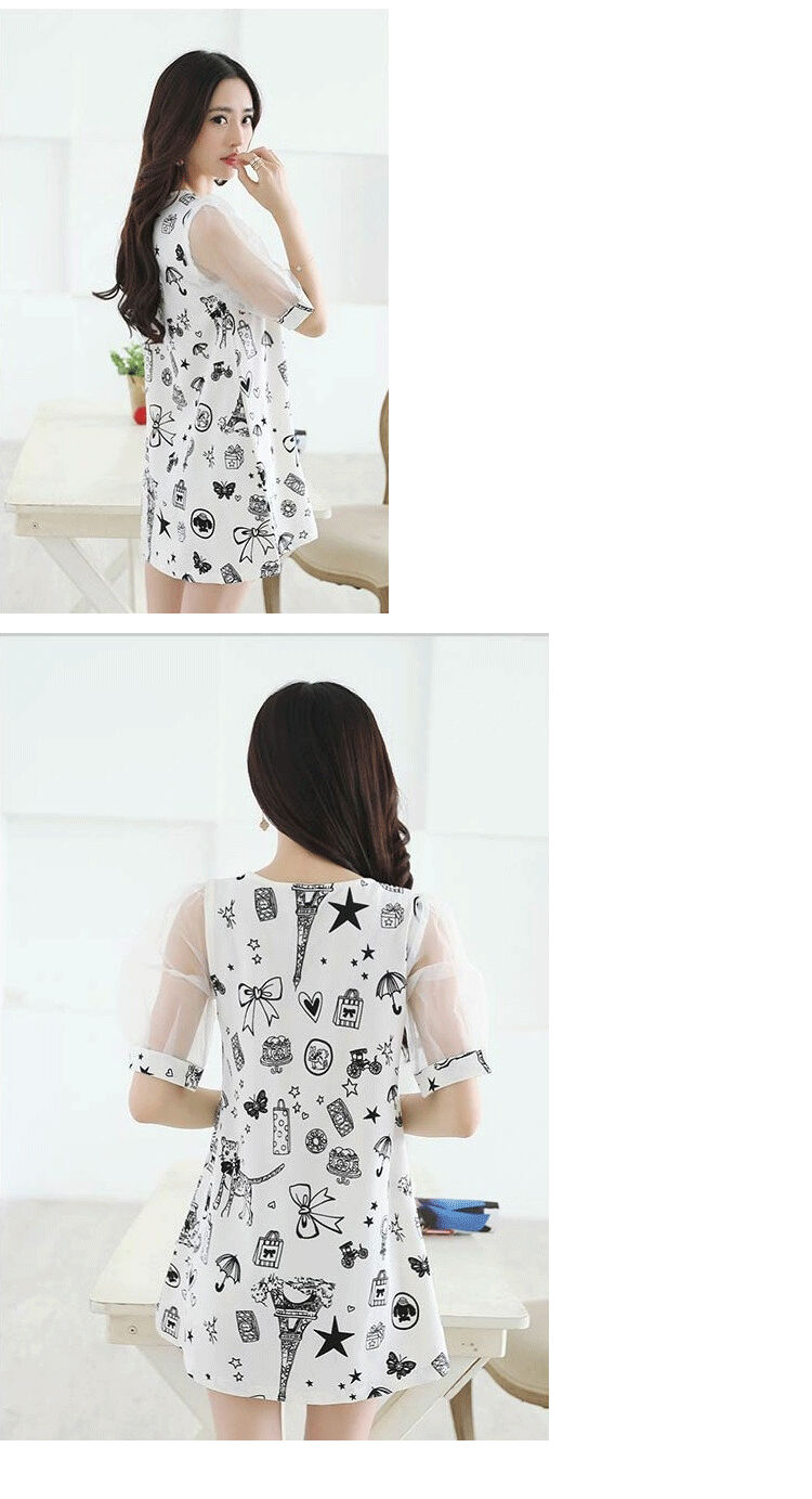 ZZ &FF summer 2015 new larger women cuff in cultivating dresses female LYQ 9119 white XXXXL pictures, price, brand platters! Elections are good character, the national distribution, so why buy now enjoy more preferential! Health