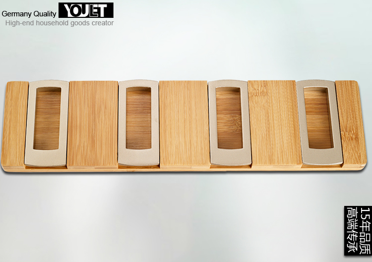 德国YOULET 实木锌合金创意欧式大衣架衣帽壁钩房间挂钩 衣服挂衣钩 原色