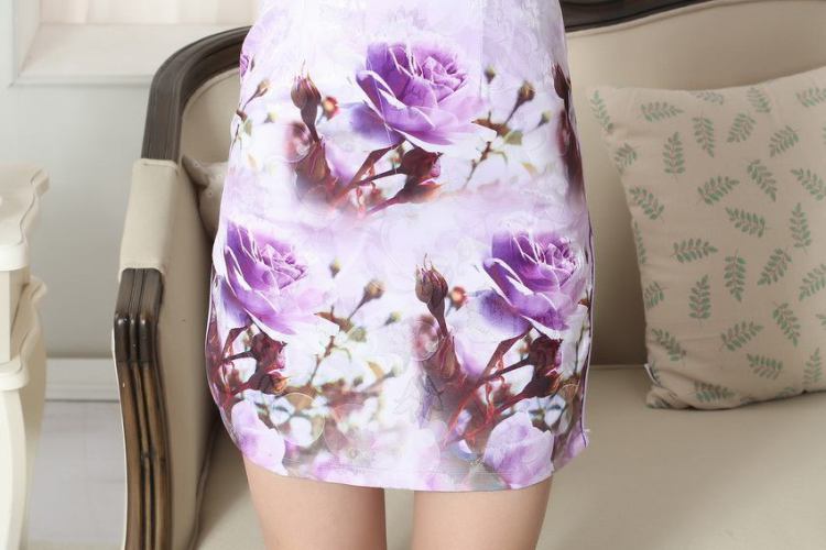 The broadband jacquard cotton daily Chinese qipao cultivating short cheongsam red 2 XL pictures, price, brand platters! Elections are good character, the national distribution, so why buy now enjoy more preferential! Health