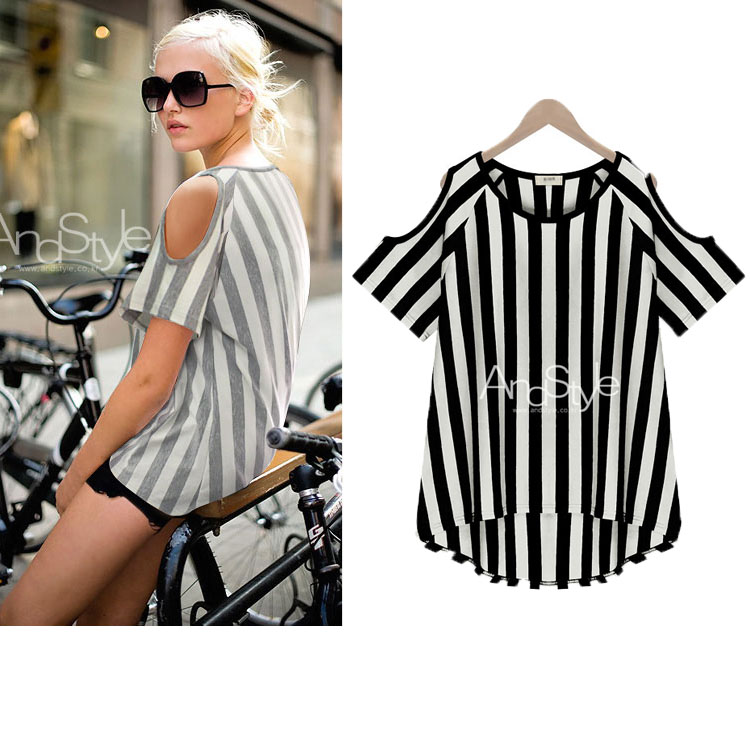 Rate the 2015 summer XL female vertical streaks on cultivating MM loose T-shirt T shirts women 5132 black streaks XXXXXL pictures, price, brand platters! Elections are good character, the national distribution, so why buy now enjoy more preferential! Health