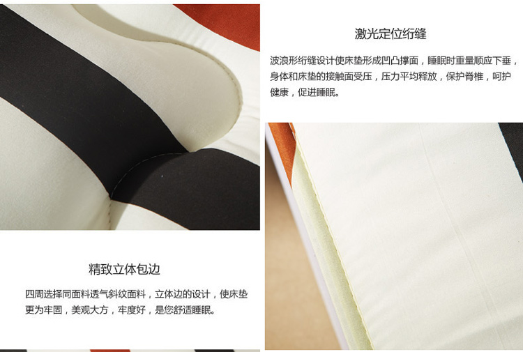 幕寝 床垫床褥 压线款单双人榻榻米床褥子 席梦思伴侣 花开半夏  150*200cmcm床约2.4kg