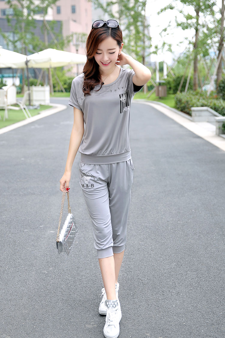 and aviation-ting 2015 campaign kit women summer summer leisure package new, larger female Korean short-sleeved thick mm two gray XXXXL pictures, price, brand platters! Elections are good character, the national distribution, so why buy now enjoy more preferential! Health