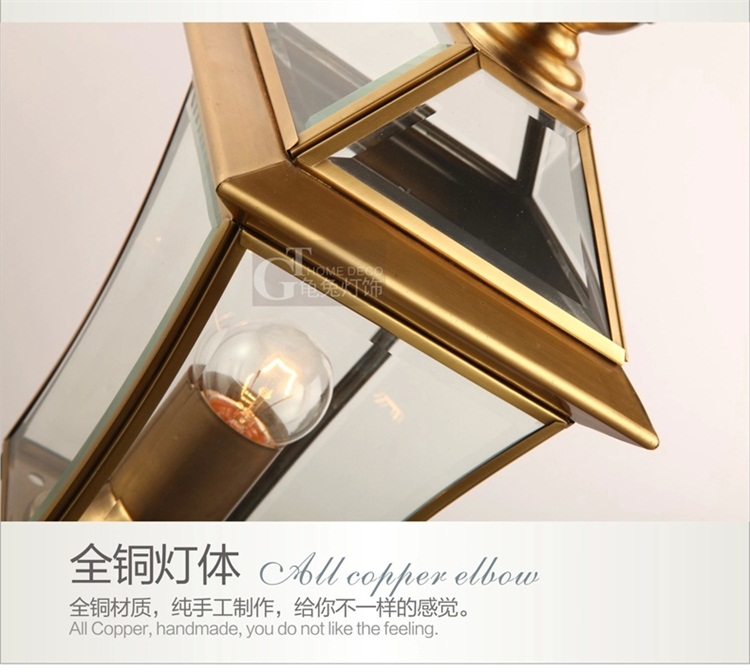 台灯欧式铜灯别墅灯大门柱灯墙头户外花园灯围墙庭院灯美式灯饰NZ8124<a> NZ8092-01