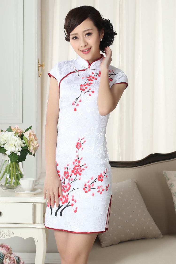 Nigeria, the Summer new dress clothes and stylish elegance Chinese qipao hand painted dresses D 0092 XXL pictures, price, brand platters! Elections are good character, the national distribution, so why buy now enjoy more preferential! Health