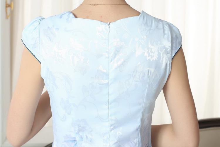 Shanghai, optimize purchase lady stylish jacquard cotton cultivating short cheongsam dress new improved cheongsam dress picture color 2 XL pictures, price, brand platters! Elections are good character, the national distribution, so why buy now enjoy more preferential! Health