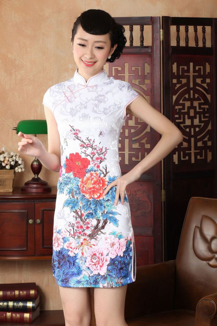 For Pont Sondé Ms. Diane cheongsam Chinese dresses improved national wind antique stamp qipao gown skirt D 0228 - A XXL pictures, price, brand platters! Elections are good character, the national distribution, so why buy now enjoy more preferential! Health